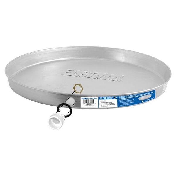 Ez-Flo Eastman Eastman 4894689 22 in. Aluminum Water Heater Pan 4894689 - main